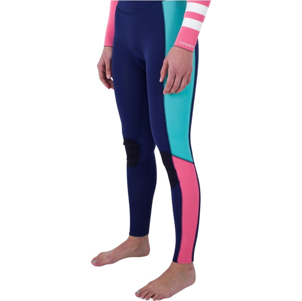 2024 Hurley Da Donna Advant 4/3mm Chest Zip Muta WFS0013403 - Flag Blue